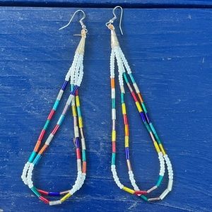 Navajo-made earrings
